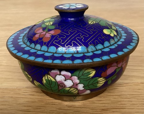 Cloisonné vintage enamelled - cloisonné,