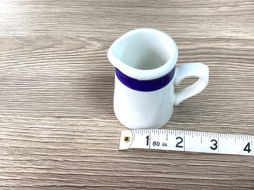 Blue and white - and, jug