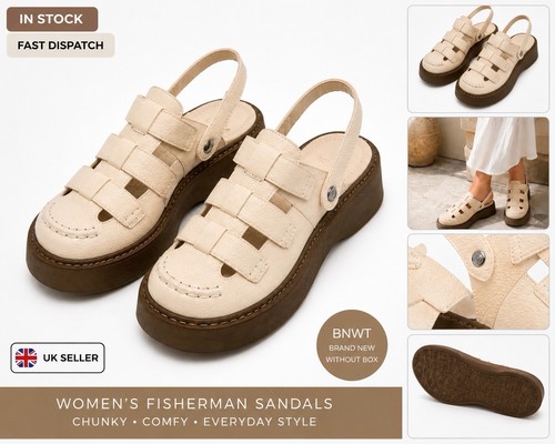 Ladies fisherman sandals bnwt - ladies,