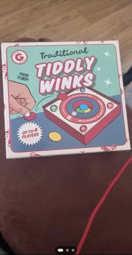 Traditional tiddly winks game - winks,