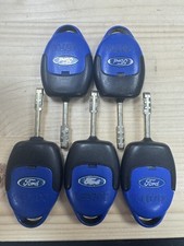 5 X GENUINE FORD TRANSIT MK7 3 BUTTON REMOTE KEY FOBS JOBLOT TESTED & WORKING