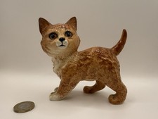 Beswick Persian Kitten Standing RARE (1885) Ginger
