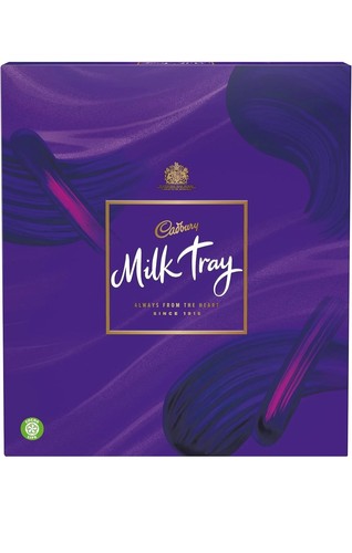 Cadbury milk tray chocolate - milk,