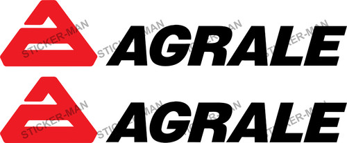 Agrale stickers car van - 2,