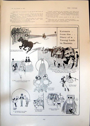 Old print extracts from - extracts, diary