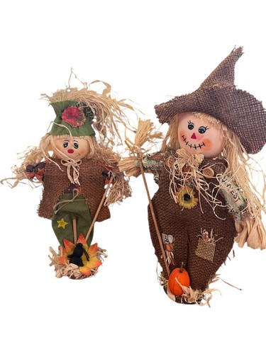 Scarecrow table top decor - table,
