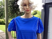 1970s Dress Lovely Blue With