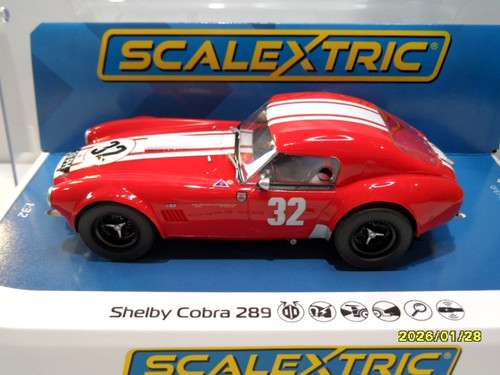 Scalextric c4528 shelby cobra - scalextric,