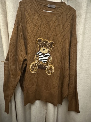 Diamond pattern teddy bear - diamond,