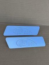 Lambretta GP  "RB225"  POLISHED STAINLESS STEEL SIDE PANEL  GRILLS (13A285)