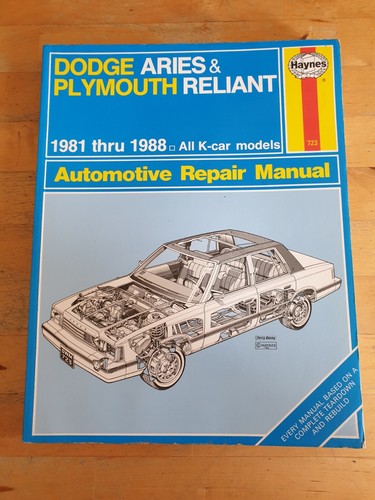 Dodge aries plymouth reliant - &,