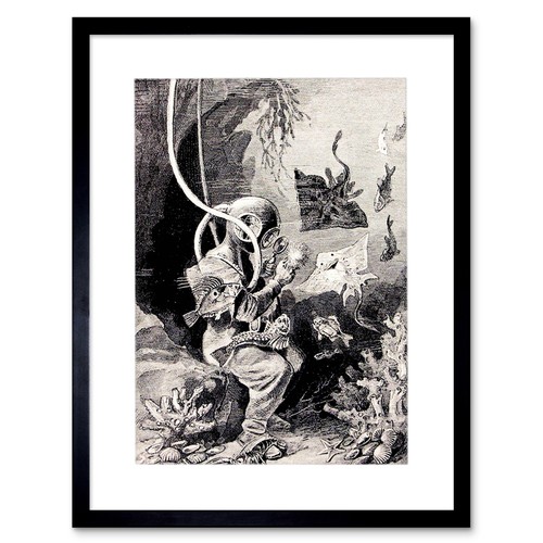 Book deep sea diver fish - deep,