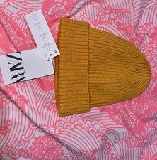 Zara Kids Mustard Beanie Hat