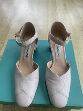 Saxone Women's Strapped Cream