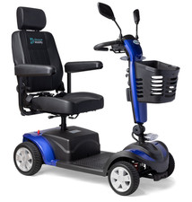 Atlas 6 MPH Road Legal Mobility Scooter Class 3  Suspension 25 Mile Long Range