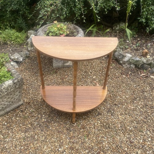 Vintage half moon teak - moon,