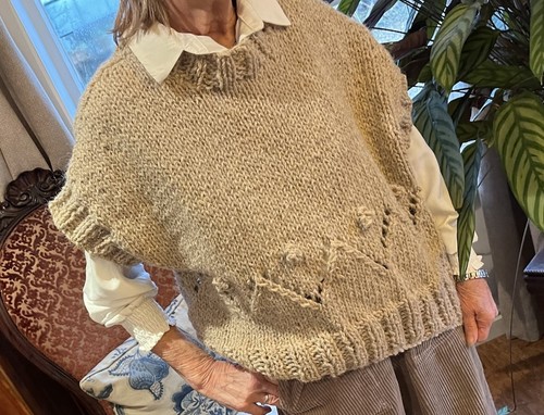 Handknit chunky moorland sheep - handknit,