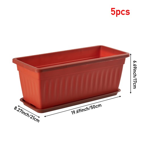 Trough plant pot long - 5,