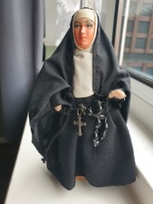 Collectable Vintage 1960s Jay Of Ireland Handmade Nun Doll