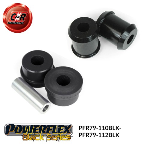Powerflex black rear diff - black,