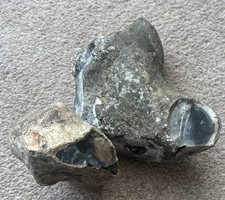 Natural norfolk flint over 1kg - natural,