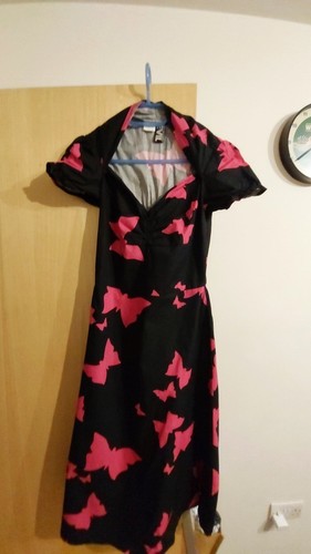 Necessary evil butterfly dress - necessary,