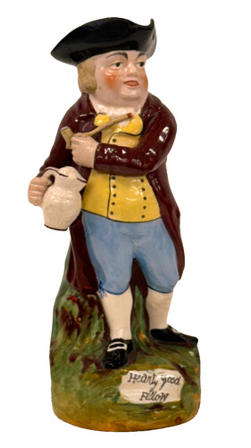 Antique staffordshire hearty - staffordshire,