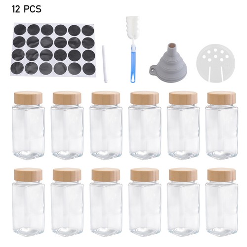 24x airtight glass - glass, spice