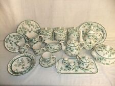 BHS Country Vine - stamps vary, green fluted tableware made in Britain  4B5A #