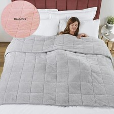Teddy fleece weighted - fleece, blanket