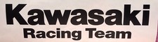 2 x Kawasaki Racing Team Logo Tank  decal graphic