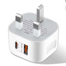 Dual Port Type C 20W PD Fast