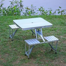 Folding camping table - folding,