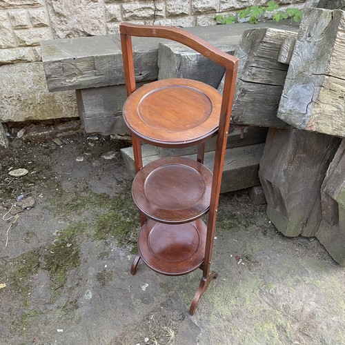 Antique cake stand - cake,