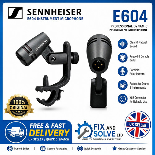 Sennheiser e604 cardioid - sennheiser,