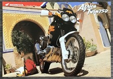 HONDA AFRICA TWIN 750 Motorcycle Sales Brochure For 1996 #6P-UK/D-11.95-E-XRV750