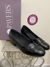 Brand New Pavers Black Patent
