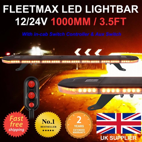 Amber light bar - bar, flashing