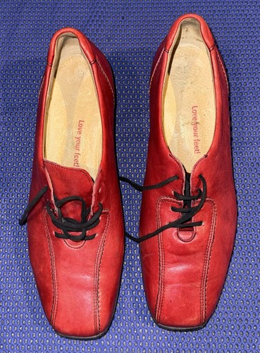 Christian dietz red - red, leather