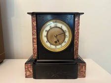 Beautiful Victorian Slate/Marble Victorian Mantel Clock
