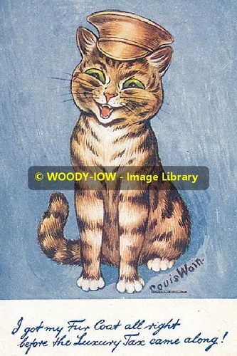 Rp10220 louis wain - wain, cat