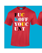 MANI, f u*k off ya cu*t stone ROSES, T SHIRT  RETRO 90s