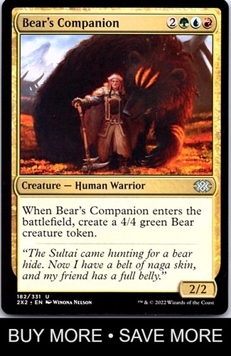 Bear companion 182 double - companion,