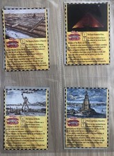 A Complete Set of 18 Kellogg’s Trade Cards Wonders of the World