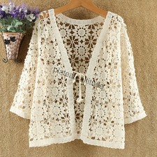 Ladies Floral Crochet Lace