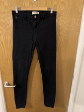 Women’s River Island Navy Blue Skinny Jeans UK Size 14