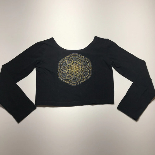 Crafted apparel crop - crafted, top