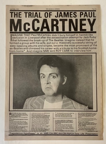 Paul mccartney the - mccartney+the, trial