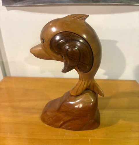 Smoothly does carved wooden - does, it