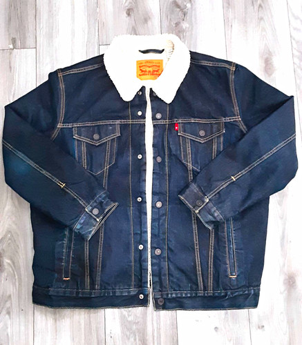 Levi sherpa trucker men s - levi's,